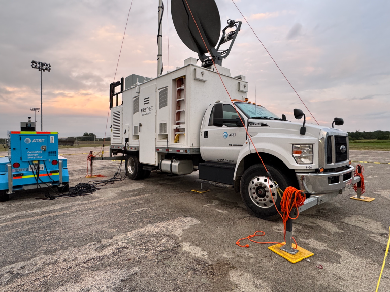 FirstNet has been deployed to support emergency response efforts during the severe flooding in Texas. Our Network Disaster Recovery team has also established a local staging yard in Kerrville, TX, to ensure critical connectivity and aid first responders on the front lines.