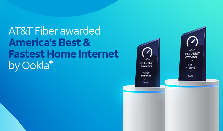 AT&T Named America’s Best and Fastest Internet