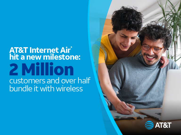 AT&T Internet Air Doubles Subscribers in Almost Half the Time