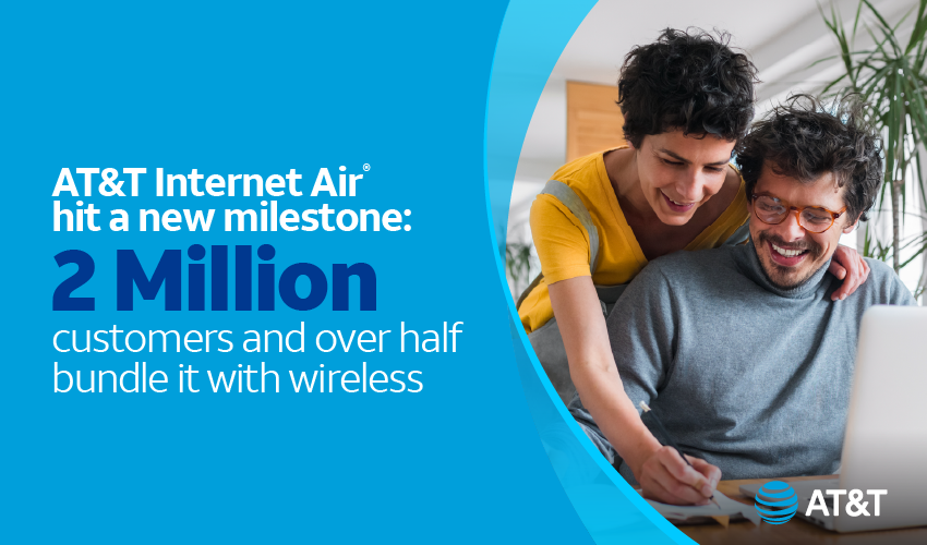 AT&T Internet Air Doubles Subscribers in Almost Half the Time